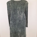 Second-Hand - Karen Kane Khaki Cheetah Jersey Mini Dress Size L - SwapUp