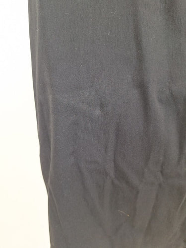 Second-Hand - David Lawrence Classy Tie Front Black Midi Dress Size 14 - SwapUp