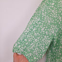 Second-Hand - Alessandra Spring Green Blossom Tiered Linen Dress Size XXXL - SwapUp