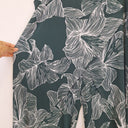 Second-Hand - Bird By Design Green Hibiscus Wrap Style Holiday Pants Size 20 - SwapUp