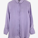 Second-Hand - Decjuba Relaxed Everyday Lilac Shirt Size 8 - SwapUp