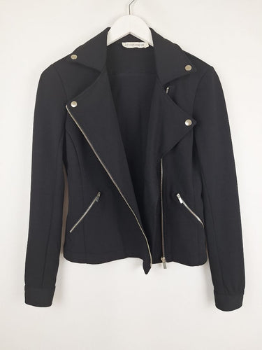 Second-Hand - Atmos & Here Every Day Moto Jacket Size 8 - SwapUp