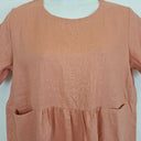 Second-Hand - Tirelli Vintage Rose High Seam Pocket Midi Dress Size XL - SwapUp