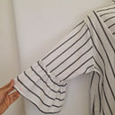 Second-Hand - Assorted Brands Effortless Striped Cotton/Linen Blend Mini Dress Size OSFA - SwapUp