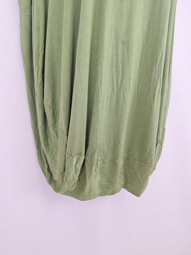 Second-Hand - Assorted Brands Comfortable Moss Bubble Mini Dress Size M - SwapUp
