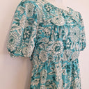 Second-Hand - Review Holiday Charm Aqua Floral Maxi Dress Size 18 - SwapUp