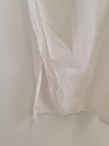 Second-Hand - DEIJI STUDIOS Classic Coastal Crisp Float Midi Dress Size M - SwapUp