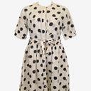 Second-Hand - Frankie + Dash Washed Polka Dot Puff Sleeve Dress Size 16 - SwapUp