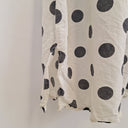 Second-Hand - Frankie + Dash Washed Polka Dot Puff Sleeve Dress Size 16 - SwapUp