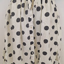 Second-Hand - Frankie + Dash Washed Polka Dot Puff Sleeve Dress Size 16 - SwapUp