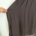 Second-Hand - Assorted Brands Burnt Umber Silk Blend Dress Size OSFA - SwapUp