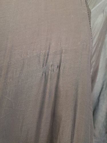 Second-Hand - Assorted Brands Burnt Umber Silk Blend Dress Size OSFA - SwapUp