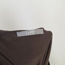 Second-Hand - Assorted Brands Burnt Umber Silk Blend Dress Size OSFA - SwapUp