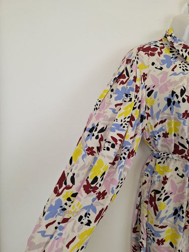 Second-Hand - Gorman Pastel Midi Shirt Dress Size 10 - SwapUp