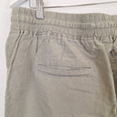 Second-Hand - Country Road Light Olive Panelled Pants Size 12 - SwapUp