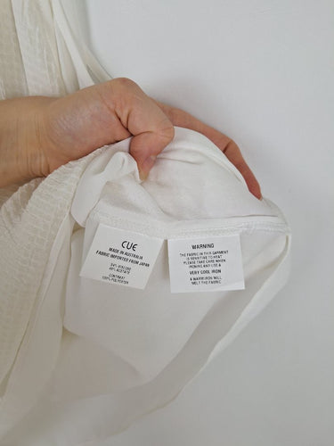 Second-Hand - Cue Vanilla Textured Duo Tank Top Size 14 - SwapUp
