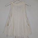Second-Hand - Cue Vanilla Textured Duo Tank Top Size 14 - SwapUp