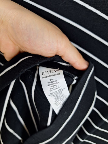 Second-Hand - Review Striped Sleeveless Weekender Dress Size 16 - SwapUp