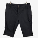 Second-Hand - Kathmandu Black Casual 3/4 Shorts Size 18 - SwapUp