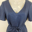 Second-Hand - Fate + Becker Azure Temptation Belted Midi Dress Size 8 - SwapUp