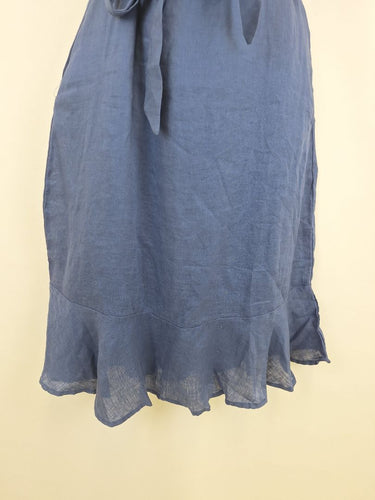 Second-Hand - Fate + Becker Azure Temptation Belted Midi Dress Size 8 - SwapUp
