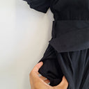 Second-Hand - Fate + Becker Nero Wild Is the Wind Jumpsuit Size 8 - SwapUp