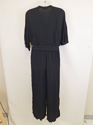 Second-Hand - Fate + Becker Nero Wild Is the Wind Jumpsuit Size 8 - SwapUp