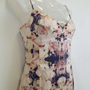 Second-Hand - Saba Patterned Panelled Sleek Midi Dress Size 8 - SwapUp