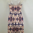Second-Hand - Saba Patterned Panelled Sleek Midi Dress Size 8 - SwapUp