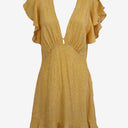 Second-Hand - Auguste Yellow Spotted Preppy Day Dress Dress Size 8 - SwapUp