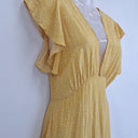 Second-Hand - Auguste Yellow Spotted Preppy Day Dress Dress Size 8 - SwapUp