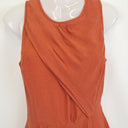 Second-Hand - Cue Copper Draped Flowy Mini Dress Size 8 - SwapUp