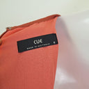 Second-Hand - Cue Copper Draped Flowy Mini Dress Size 8 - SwapUp