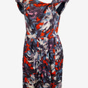 Second-Hand - Veronika Maine Bold Structured Fitted Midi Dress Size 8 - SwapUp