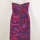Second-Hand - Saba Bright Pop Animal Silk Mini Dress Size 8 - SwapUp