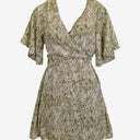 Second-Hand - DISSH Flirty Sage Summer Mini Dress Size 6 - SwapUp