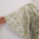 Second-Hand - DISSH Flirty Sage Summer Mini Dress Size 6 - SwapUp
