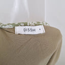 Second-Hand - DISSH Flirty Sage Summer Mini Dress Size 6 - SwapUp