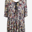 Second-Hand - Leona Edmiston Floaty Lavender Floral Mini Dress Size XL - SwapUp