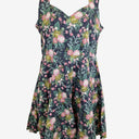Second-Hand - Revival Dreamy Navy Floral Cotton Midi Dress Size 18 - SwapUp