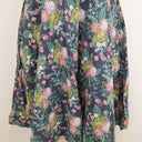 Second-Hand - Revival Dreamy Navy Floral Cotton Midi Dress Size 18 - SwapUp