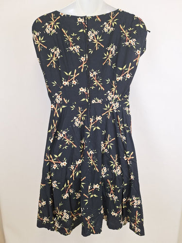 Second-Hand - Revival Summer Days Shoulder Cut Out Midi Dress Size 18 - SwapUp