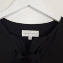 Second-Hand - Veronika Maine Essential Black Tie Up Blouse Size 10 - SwapUp