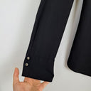 Second-Hand - Veronika Maine Essential Black Tie Up Blouse Size 10 - SwapUp