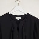 Second-Hand - Veronika Maine Essential Black Tie Up Blouse Size 10 - SwapUp