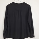 Second-Hand - Veronika Maine Essential Black Tie Up Blouse Size 10 - SwapUp