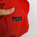 Second-Hand - Kuwaii Apple Red Classic Scoop Neck Mini Dress Size 10 - SwapUp