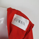 Second-Hand - Kuwaii Apple Red Classic Scoop Neck Mini Dress Size 10 - SwapUp