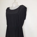 Second-Hand - Witchery Semi Sheer High Neck Silk Mini Dress Size 10 - SwapUp
