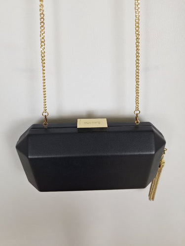 Second-Hand - Olga Berg Elegant Lia Facetted Tassel Clutch - SwapUp